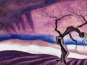 Death [1926] by Oscar Bluemner [1867–1938]